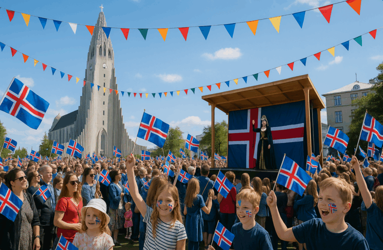 Þjóðhátíðardagskrá 17. júní: Hátíðarhöld um land allt á morgun