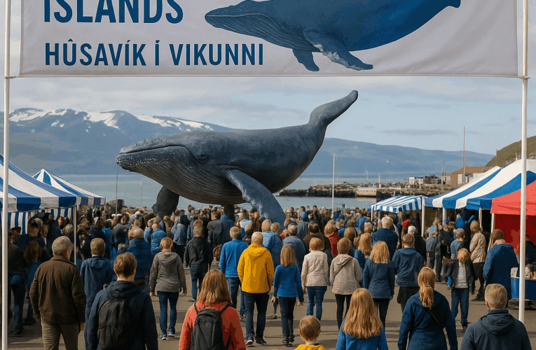 Stærsta hvalakomuhátíð Íslands hefst á Húsavík í vikunni